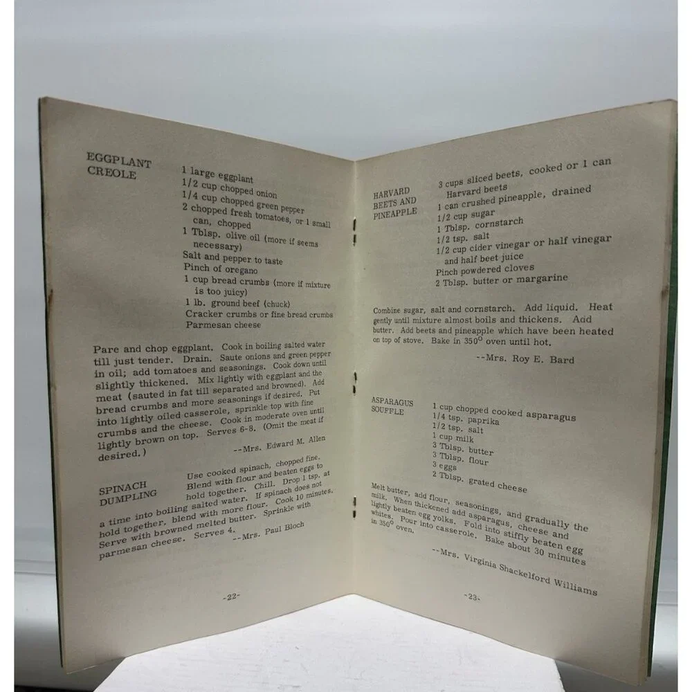 Favorite Recipes‎ of Old Virginia 7th edition 1965 Grace Church Cismont Virginia